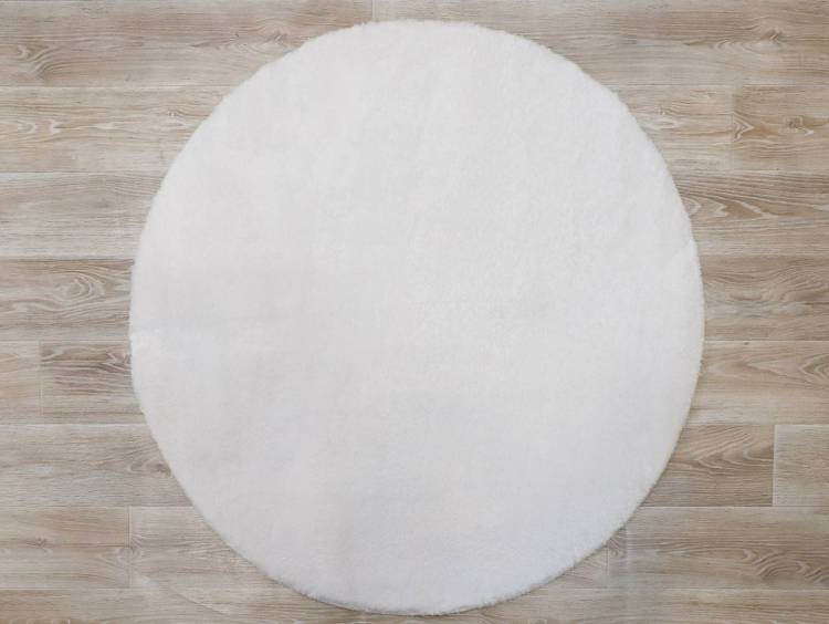 Ковер Plato Hali Vitrin 4086 Plain White Овал 0.8x1.5