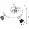 Спот Arte Lamp Parry A5062PL-3AB фото 4
