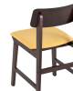 Стул Stool Group Oden S MH52035 H51101-7 YELLOW x2 мягкое сидение, желтое фото 6