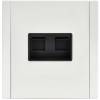 Розетка телефонная RJ11+Ethernet RJ45 IEK Forte&Piano FP-KT20-O-1-M-K01 белый фото 5