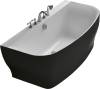 Акриловая ванна BelBagno BB74-NERO 165x80