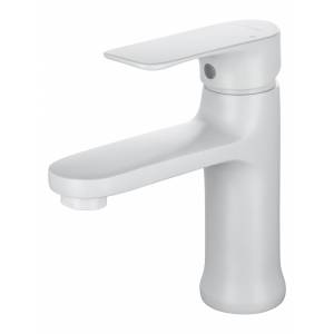 Смеситель для раковины Wonzon & Woghand WW-XH-011-MW белый матовый