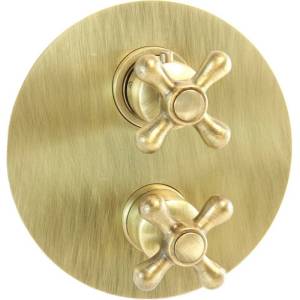 Смеситель для душа Webert Armony AM970903065 термостатический, с внутренней частью, бронза