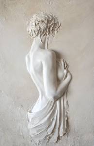 3D Фотообои Artegrafico «Чарующая незнакомка» BR-085 песок