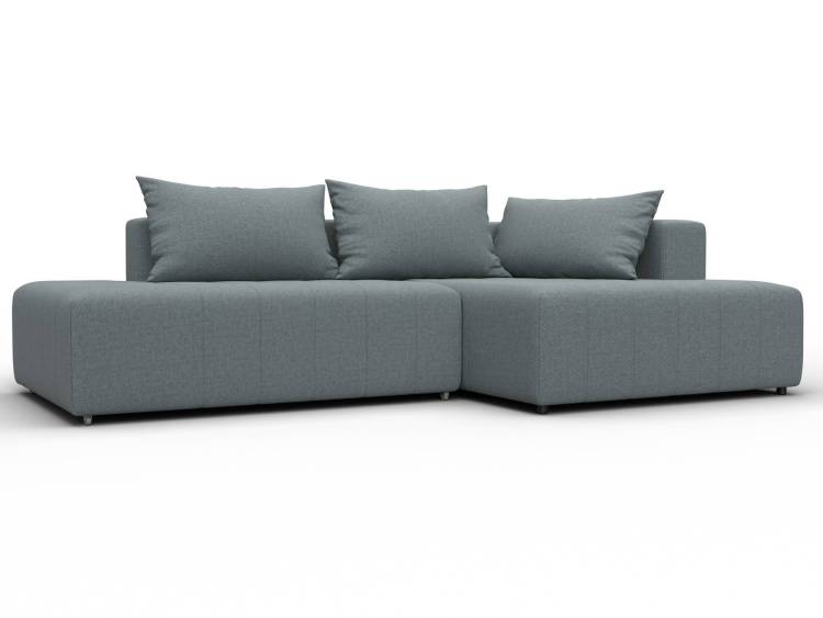 Диван угловой Лига Диванов Лига-103 134811 Серый