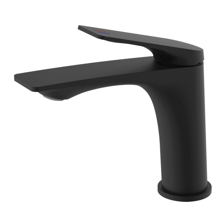 Смеситель для раковины Osgard Solen Black 58013 черный матовый