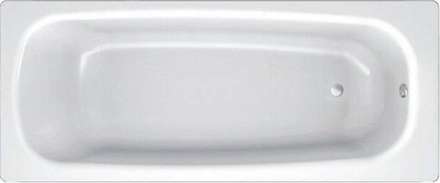 Стальная ванна BLB Universal B70HAH001 170x70 см, с шумоизоляцией, с ножками