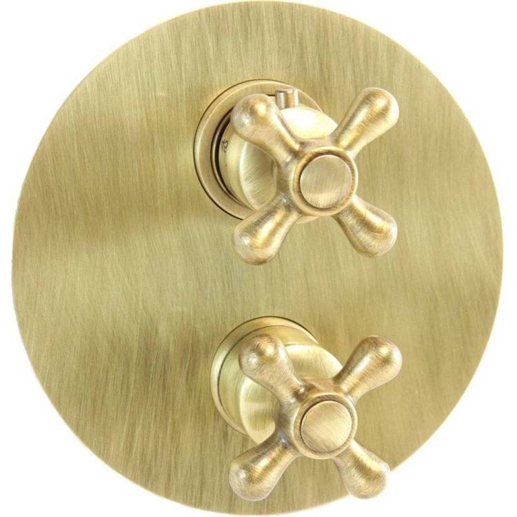 Смеситель для душа Webert Armony AM970903065 термостатический, с внутренней частью, бронза