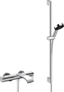Душевой комплект Hansgrohe 75420000 + 24170000 хром