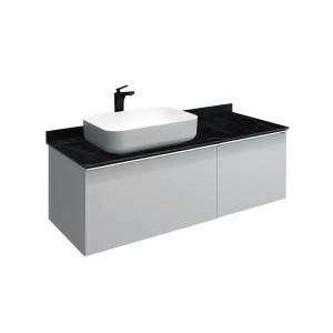 Тумба с раковиной Comforty Милан-120 00-00014006 белый