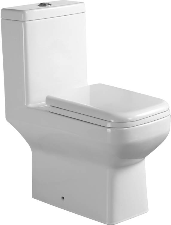 Унитаз-моноблок Stella Polar Теруэль SP-00001876 KN6130000 с крышкой-сиденьем микролифт, белый глянцевый