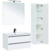 Тумба с раковиной Aquanet Lino 90 белый матовый фото 4