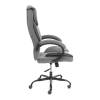 Кресло компьютерное Tetchair Oreon metalBL 25043 серый, велюр фото 2