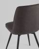 Набор из 2 стульев Stool Group Flatt OS-2451Z Lumos-17 DUAL X2 темно-серый, вращающиеся фото 7
