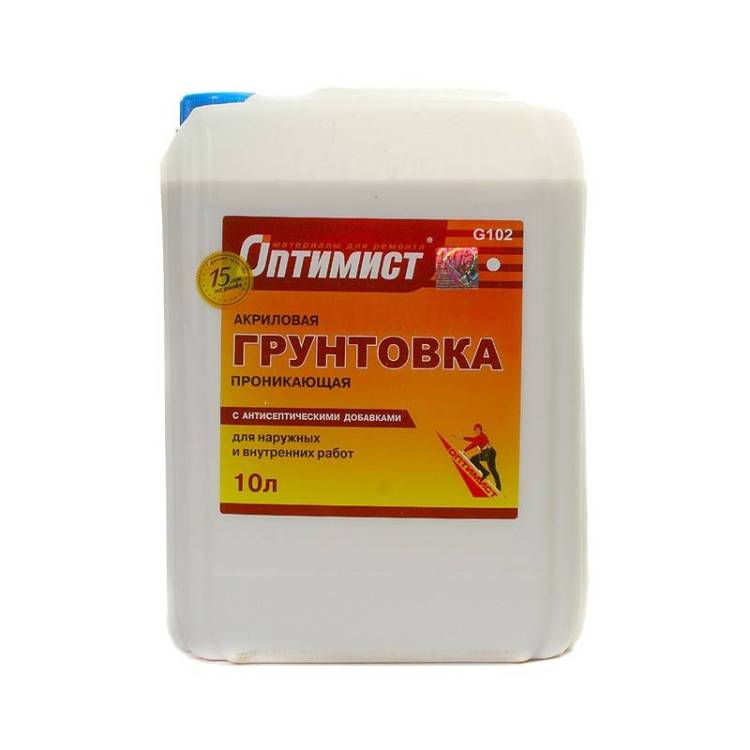 Грунтовка универсальная Оптимист G102 10 л
