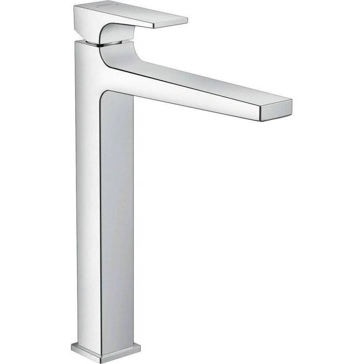 Смеситель для раковины Hansgrohe Metropol 32512000 Push-Open с донным клапаном