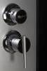 Душевая кабина Niagara NG-2508-14G 90х90х220 тонированные стёкла, с высоким поддоном, с сиденьем фото 4