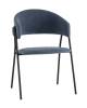 Стул Stool Group Колин AV 487-Lm79-9005 вельвет пыльно-синий