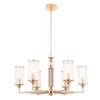 Подвесная люстра Crystal Lux GLORIA SP6 BRASS фото 2