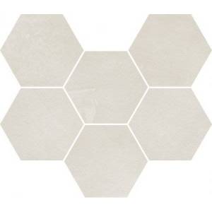 Мозаика Italon Continuum 620110000186 Polar Mosaico Hexagon 25x29
