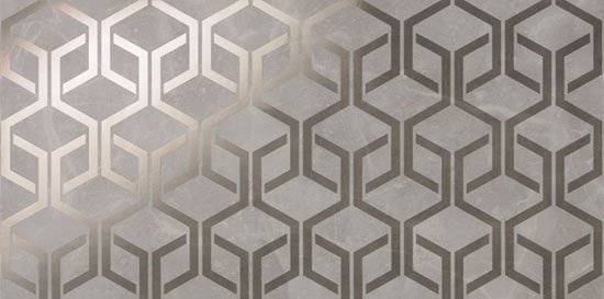 Декор Atlas Concorde Marvel Pro 8MHG Grey Fleury Hexagon 40x80