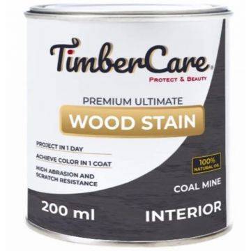 Тонирующее масло TimberCare Wood Stain Угольная шахта/Coal mine 0.2 л