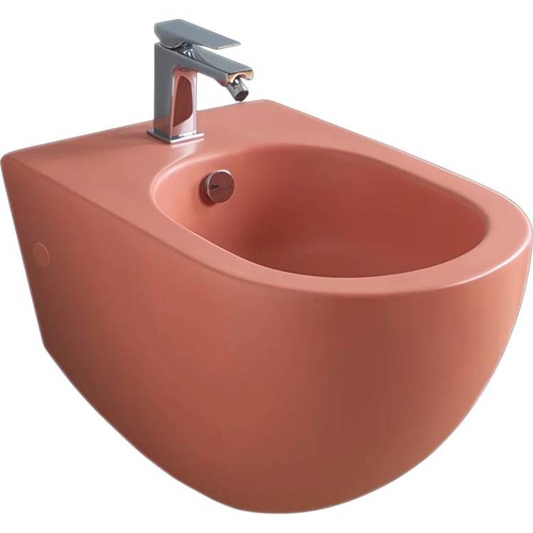 Биде подвесное ArtCeram File 2.0 FLB001 14 00 Rosso Corallo