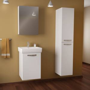 Мебель для ванной Dreja Almi 50 белый глянец
