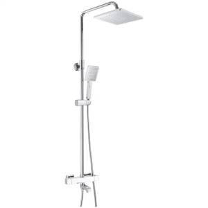 Душевая система Rose R3536 с термостатом, хром