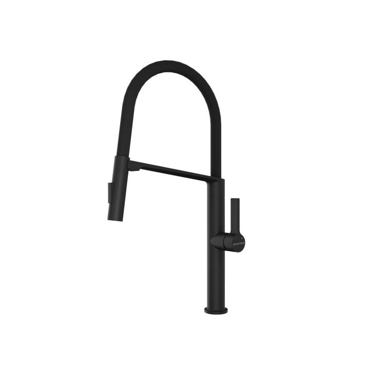 Смеситель для кухни Paulmark Barrel Ba214029-AN с гибким изливом, антрацит