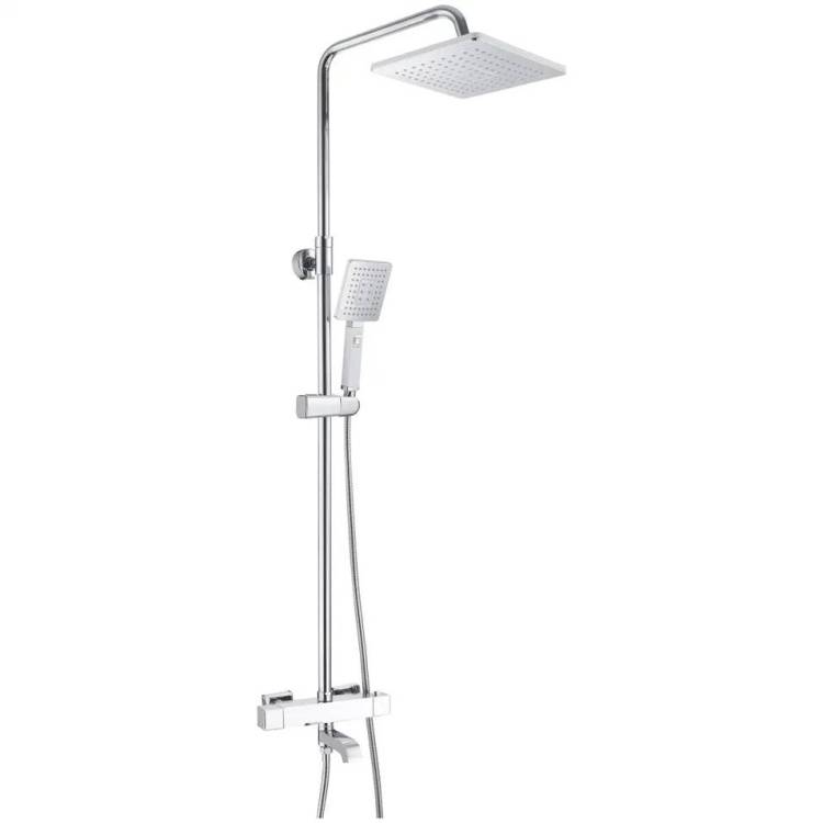 Душевая система Rose R3536 с термостатом, хром