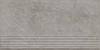 Ступень Paradyz Carrizo Grey Stopnica Prosta Struktura Mat 30x60