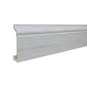 Напольный плинтус ТД Меридиан P10-137 гладкий 2400x100x19