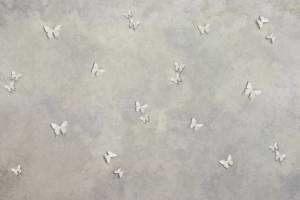 3D Фотообои Artegrafico «Объемные бабочки на стене» VL-010 канвас