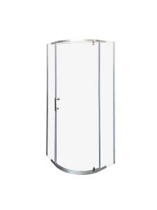 Душевой уголок Cerutti Spa CT9220 хромированный алюминий, прозрачное стекло