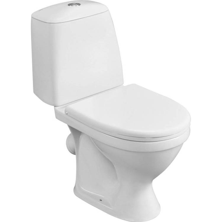 Унитаз-компакт Santeri Соната 1.P206.2.S00.00B.F Комфорт с крышкой-сиденьем микролифт