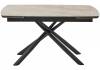 Стол Woodville Rivoli 593873 gloss amber jade solid ceramic/black 140(200)x90x76 фото 3