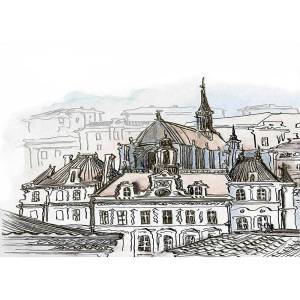 Вставка Cersanit Eifel EI2M451 D Многоцветная 25x35