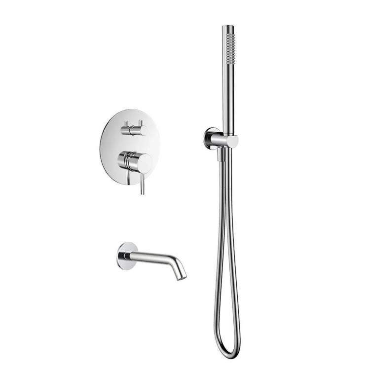 Душевой комплект AQUAme AQM8406CR хром