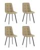 Набор из 4 стульев Stool Group Chilly OS-2011 1009-4 X4 бежевый