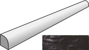 Бордюр Equipe Mallorca 27742 Jolly Black 1.2x20