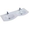 Раковина Cezares 82412 139x52, белая, двойная