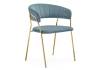 Стул Woodville Kamelia 15473 1 light blue /gold