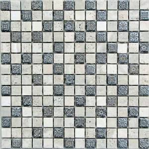 Мозаика Bonaparte Milan-1 из натурального камня (2x2) 30.5x30.5