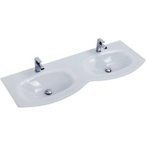 Раковина Cezares 82412 139x52, белая, двойная