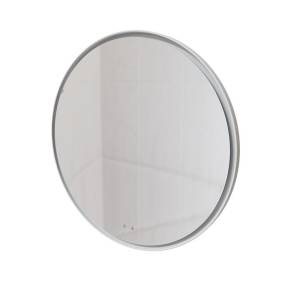 Зеркало Knotlor Луна FLMR111000WY с подсветкой, матовый белый, 100 см