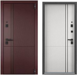 Входная стальная дверь Torex ULTIMATUM PRO PP 3509583 ЛКП Кармин/Белый (арт. КТ Белый) 2000x880 Входная стальная дверь Torex ULTIMATUM PRO PP 3509583 ЛКП Кармин/Белый (арт. КТ Белый) 2000x880