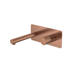 Смеситель для раковины Boheme Stick 125-CB.4 Copper Brushed ручка Spirale