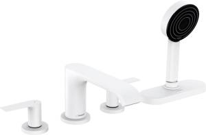 Смеситель на борт ванны Hansgrohe Vivenis 75444700 матовый белый