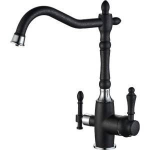 Смеситель для кухни Zorg Steel Hammer SH 812 Black Cr